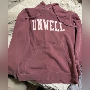 Call Her Daddy Unwell sweatshirt pink size small